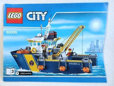LEGO City 60095 Statek do badań głębinowych Wrak