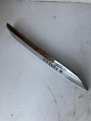 Молдинг бампера хром лівий перед c5 iii x7 фото №1