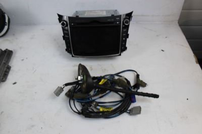 Hyundai i30 2 11-17 рестайлинг  комплектная навигация радио gps фото №1