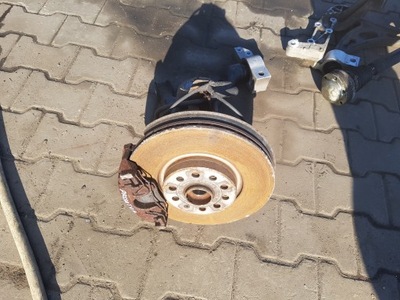 Поворотный кулак передняя левая vw golf vi 2.0 tdi 08-12r фото №1