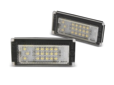 LED : REGISTRACIJOS MINI COOPER R50 R52 R53 LED 