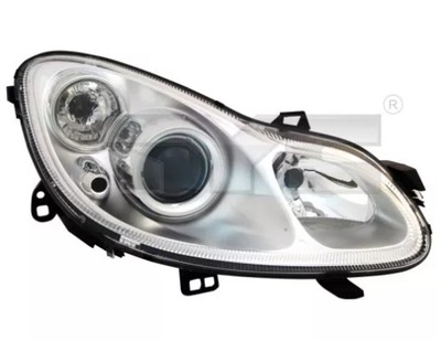 REFLEKTORIUS SMART FORTWO 07- /P/ H7/H7 +S 