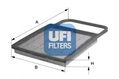 FILTRO AIRE MINI ONE 1.4 07- UFI  