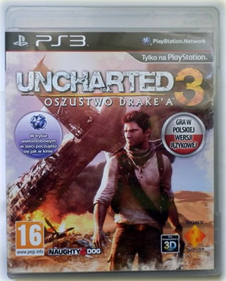 UNCHARTED 3 OSZUSTWO DRAKE'A PL PS3