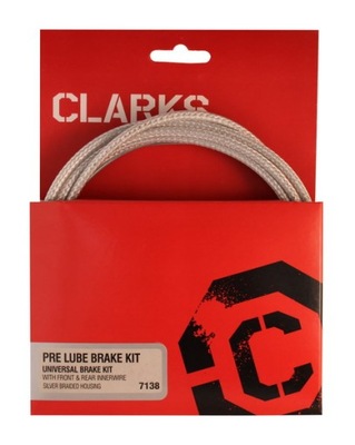 CLARKS PRE LUBE CARBON Pancerze Zestaw Hamulcowy