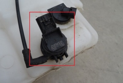 Corvette c6 помпа жидкость омывателя бачок фото №1