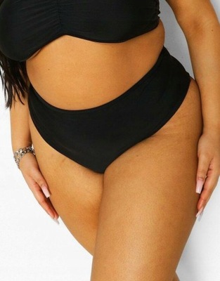 BOOHOO CZARNY DÓŁ OD BIKINI CTP NE7__50