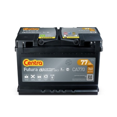 АКУМУЛЯТОР 77 AH CENTRA FUTURA CA770