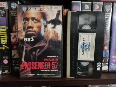 PASAŻER 57 # WESLEY SNIPES # kaseta VHS