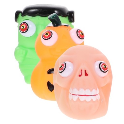 3 szt. Straszne Halloween Squeeze Ball Eye Bouncing