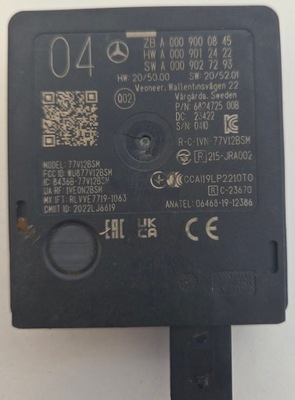 Датчик поперечина движения ассистент мертвого pola mercedes a0009000845 фото №1