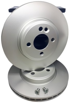 2 CV DISQUES FREIN ESSIEUX AVANT BOSCH MINI COOPER ONE R56 R55 R57 R58 R59 