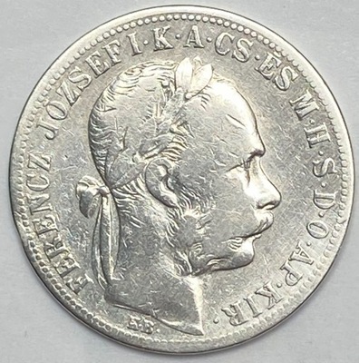 Węgry Franciszek Józef Gulden 1883 srebro *271