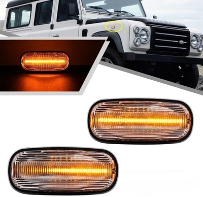 DYNAMIC DIODO LUMINOSO LED LUCES DIRECCIONALES LAND ROVER DISCOVERY 2 FREELANDER DEFENDER  