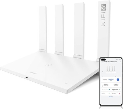 POWYSTAWOWY Router HUAWEI AX3 WiFi 6 Plus dwurdzeniowy 3000 Mbps 2.4G