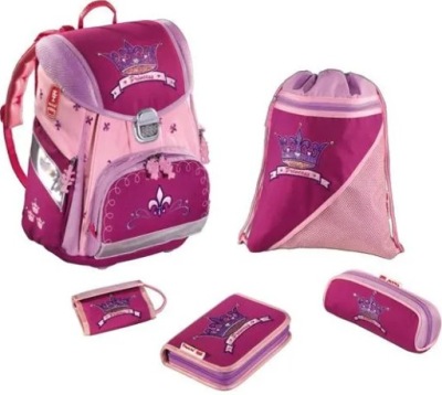Plecak szkolny Hama Princess 5 części