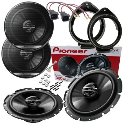 PIONEER ALTAVOCES DE AUTOMÓVIL DISTANCIAS PARA CHEVROLET CRUZE OPEL ASTRA J K  