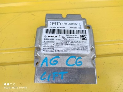 AUDI A6 C6 SENSOR MÓDULO AIRBAG 4F0959655G  