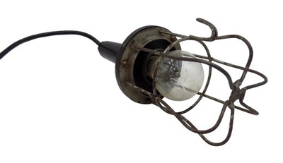 lampa warsztatowa samochodowa z PRL