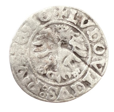 Półgrosz Świdnicki 1518 - 1526 L. II Jagiellończyk