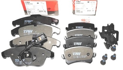 2x trw гальмівні колодки перед задня gdb2096 gdb1479 renault trafic iii opel vivaro фото №1