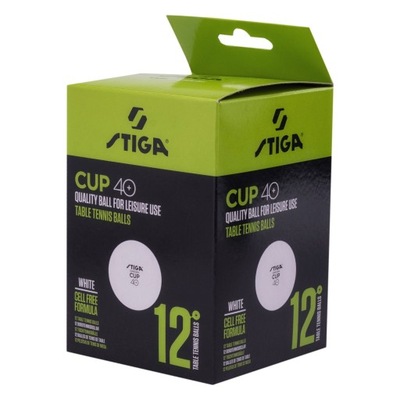 Piłeczka Ball Cup 12-pack White uni