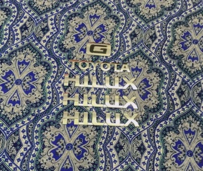 TOYOTA HILUX G 5 Piece Emblem 