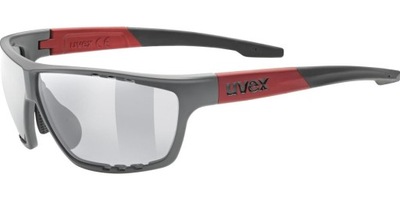 Okulary UVEX Sportstyle 706 Grey Red Mat 5316 S3