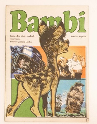STARY KOMIKS BAMBI 1987