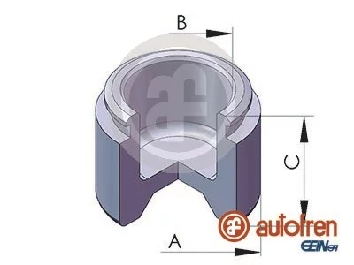 AUTOFREN SEINSA D025346 TLOCZEK, SOPORTE FRENOS  