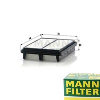 Mann-filter c 27 017 фильтр воздуха фото №1