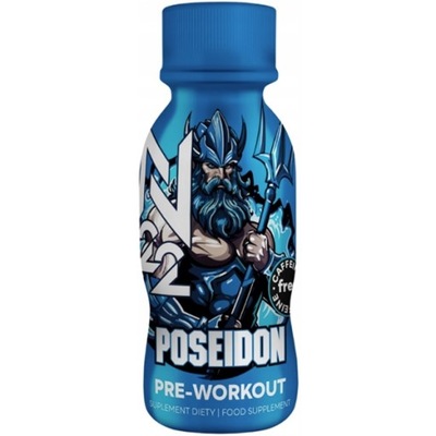 Nutrition22 Poseidon Pre-Workout Shot pumpa bez kofeínu 100ml