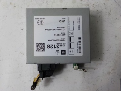 Opel zafira c модуль блок управления радио 13483128 u4d фото №1