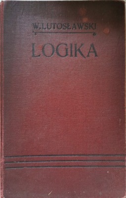 Logika Ogólna 1906 W. Lutosławski