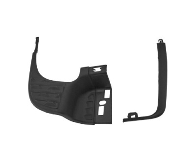 Dodge ram 2019 - молдинг бампера задня ліва фото №1