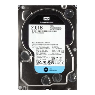 WD Se 2TB 7.2K 64MB SATA III 3.5'' WD2000F9MZ