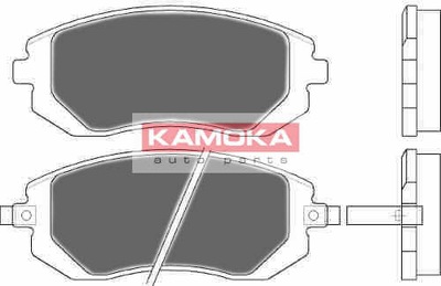 КОЛОДКИ ТОРМОЗНЫЕ ПЕРЕД KAMOKA JQ1013278