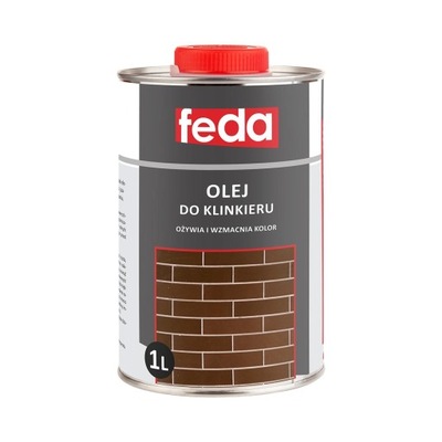 Olej do klinkieru 1 l Feda