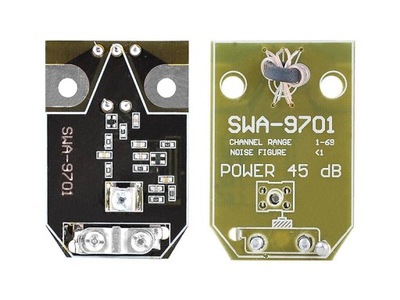 PŁYTKA WZMACNIACZ ANTENOWY DVB-T SWA-9701 45dB
