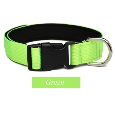 Comfty Soft Neoprene Padded Breathable Nylon Dog Collar Adjustable For