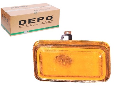 ПОВОРОТНИК AUDI 80 90 78-96 LE ЖЕЛТЫЙ DEPO