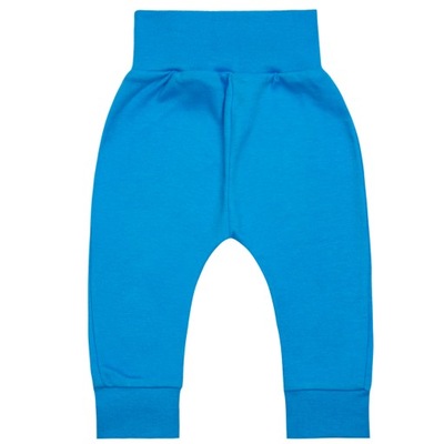 SPODENKI spodnie NIEMOWLĘCE niebieskie 62