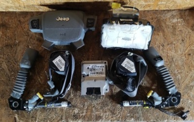 Набор подушка безопасности подушки безопасности ремни jeep grand cherokee wk фото №1