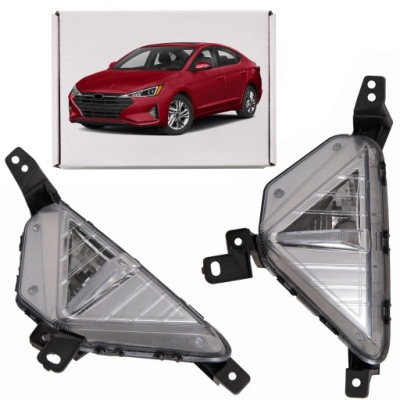 Hyundai elantra vi ad лампа протитуманна передня ліва 2pin 92301f2500 фото №1