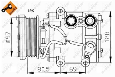 КОМПРЕССОР КОНДИЦИОНЕР EASY FIT 32401