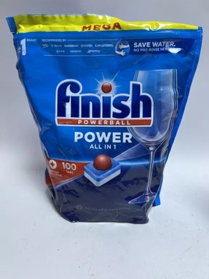 TABLETKI DO ZMYWARKI FINISH ALL IN 1 POWER 100SZT