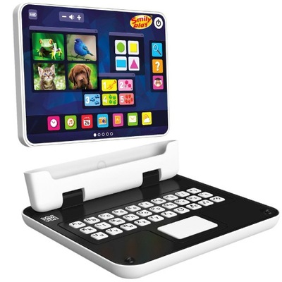 SMILY PLAY LAPTOP I TABLET 2W1 KOMPUTEREK DZIECIĘCY