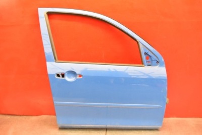 Двері праве перед передні niebieskie mazda 2 dy 03-05 фото №1