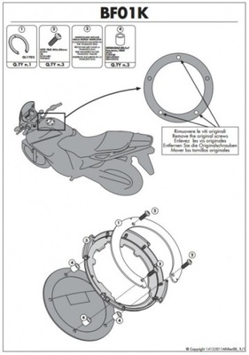 KAPPA КРЕПЛЕНИЕ TANKLOCK SUZUKI