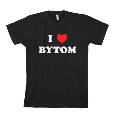 I LOVE BYTOM koszulka męska